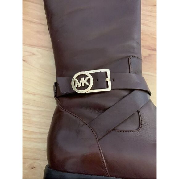 Michael Kors riding boots, brown size 8.5 - Picture 4 of 7